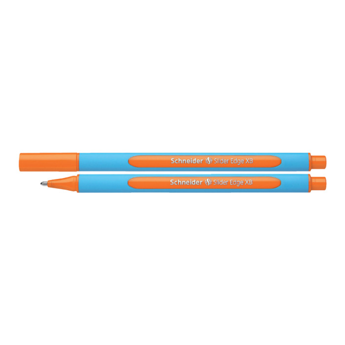 Balpen Schneider Slider Edge extra breed oranje