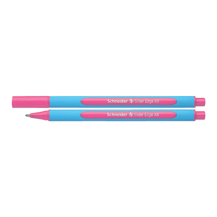 Balpen Schneider Slider Edge extra breed roze