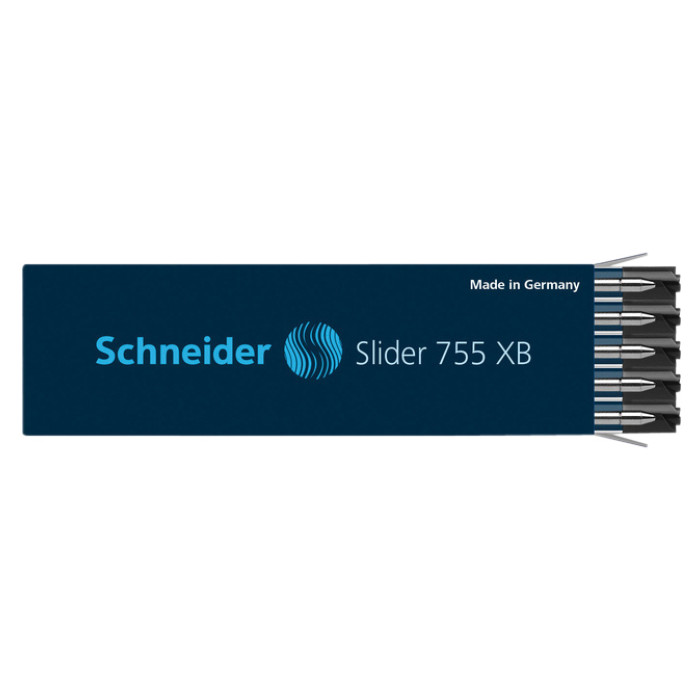 Balpenvulling Schneider 755 Slider Jumbo extra breed zwart