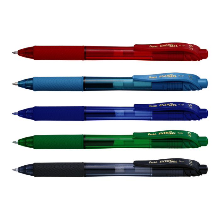 Gelschrijver Pentel BL107 Energel-X medium zwart