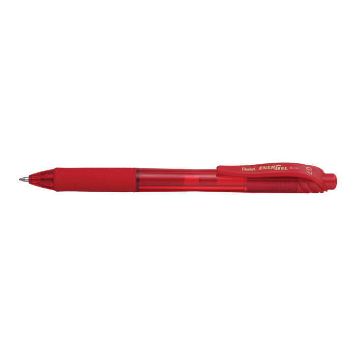 Gelschrijver Pentel BL107 Energel-X medium rood