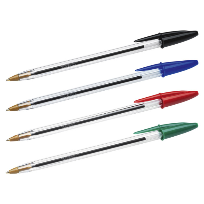 Balpen Bic Cristal medium zwart