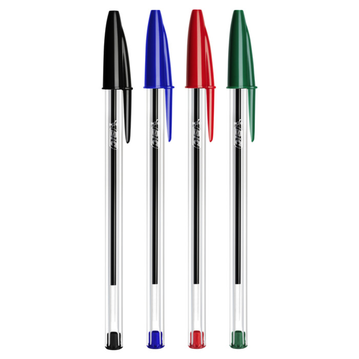Balpen Bic Cristal medium zwart