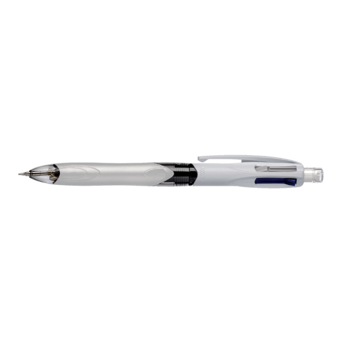 Balpen Bic 3kleuren met vulpotlood HB 0.7mm medium wit