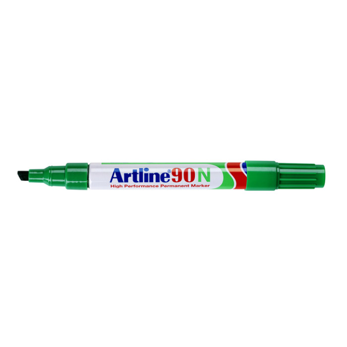 Viltstift Artline 90 schuin 2-5mm groen