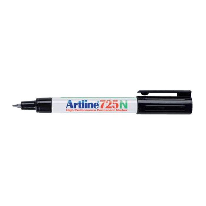 Fineliner Artline 725 rond fijn zwart