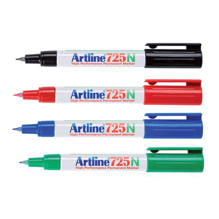 Fineliner Artline 725 rond fijn rood