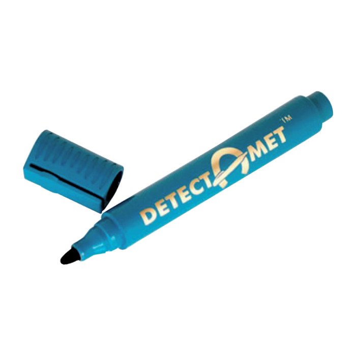 Permanent marker detectie Detectamet rond blauw