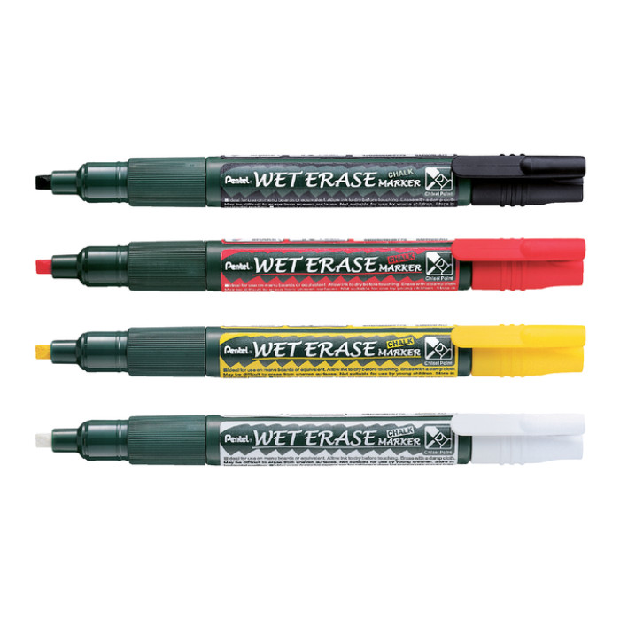 Krijtstift Pentel SMW26 1.5-4mm geel