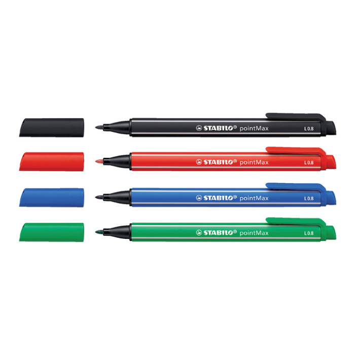 Viltstift STABILO pointMax 488/32 ultramarijn