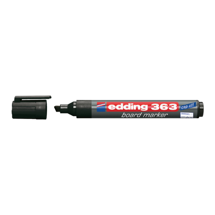 Whiteboardmarker edding 363 schuin 1-5mm zwart