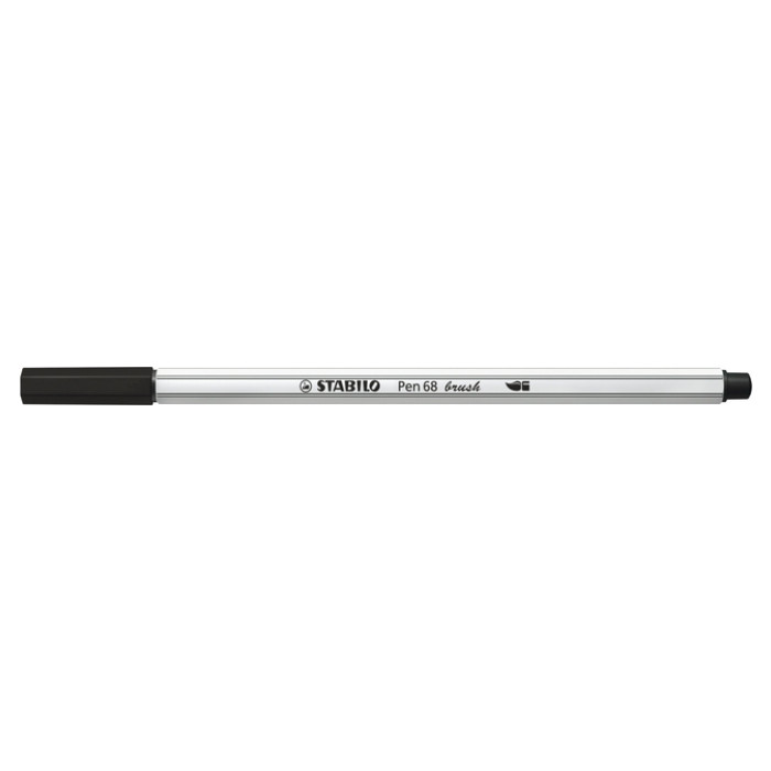 Brushstift STABILO Pen 568/46 zwart