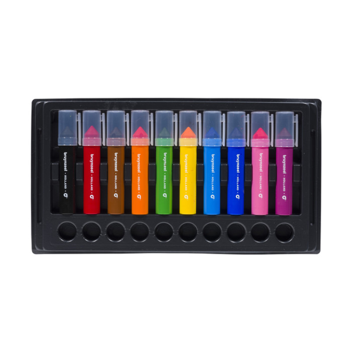 Viltstift Bruynzeel Kids Mega Point assorti 10 stuks