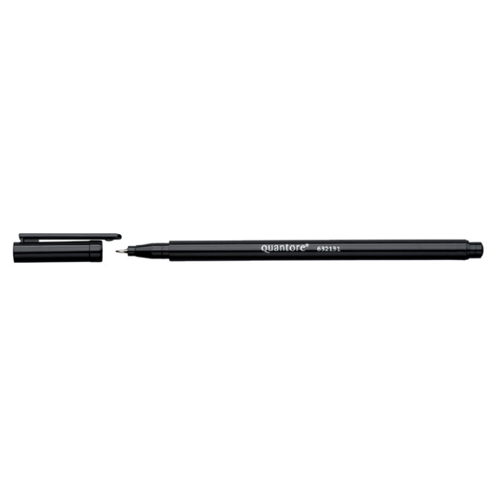 Fineliner Quantore zwart 0.4mm