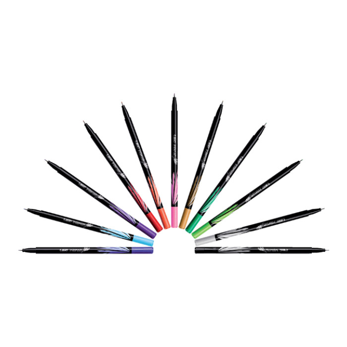 Fineliner Bic Intensity fijn zwart