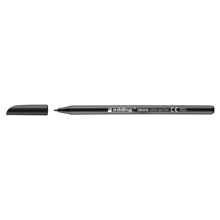 Fineliner edding 1200 001 fijn zwart