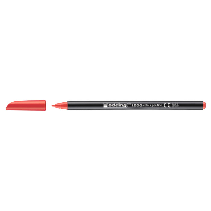 Fineliner edding 1200 002 fijn rood