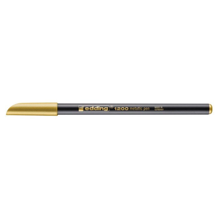 Fineliner edding 1200 053 fijn metallic goud