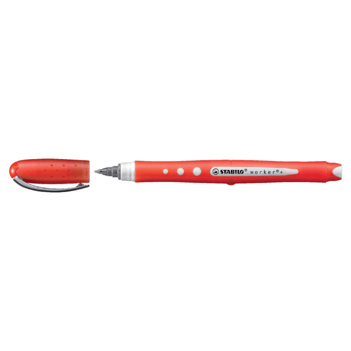 Rollerpen STABILO worker colorful 2019/40 medium rood