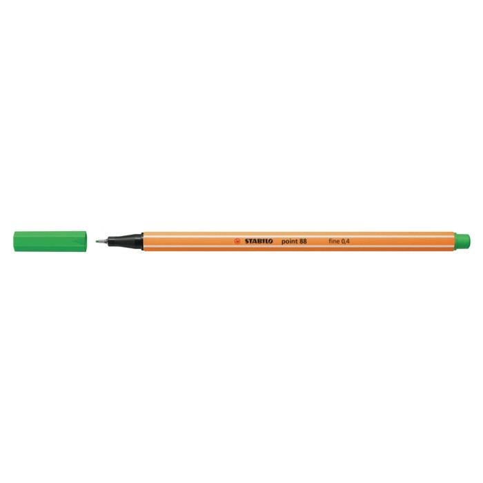 Fineliner STABILO point 88/43 fijn loofgroen