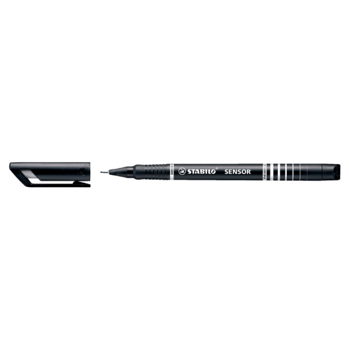 Fineliner STABILO Sensor 189/46 fijn zwart