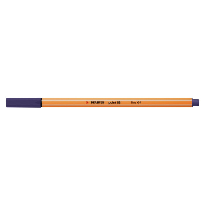 Fineliner STABILO point 88/22 fijn Pruisisch blauw