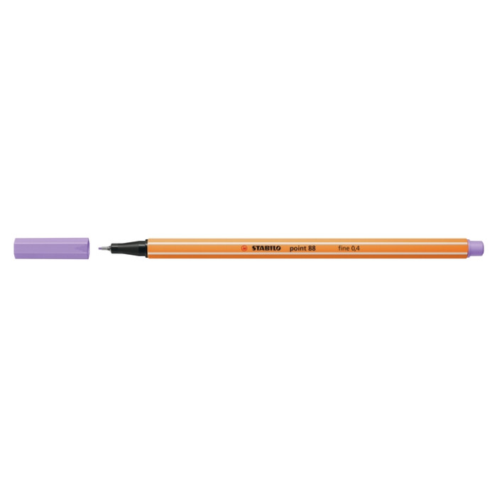 Fineliner STABILO point 88/59 fijn licht lila