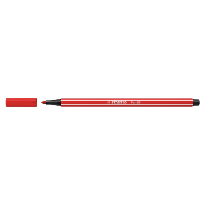 Viltstift STABILO Pen 68/48 medium karmijnrood