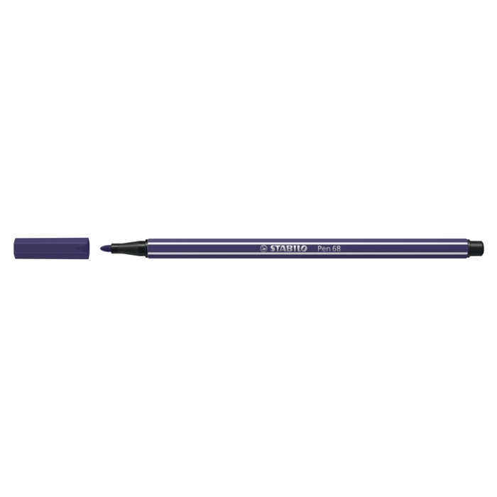 Viltstift STABILO Pen 68/22 medium Pruisisch blauw
