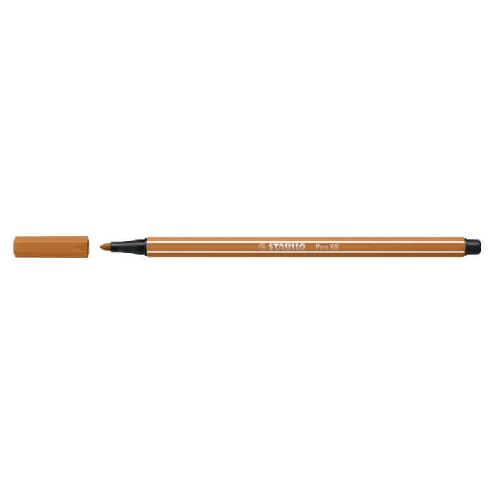 Viltstift STABILO Pen 68/89 medium donker oker