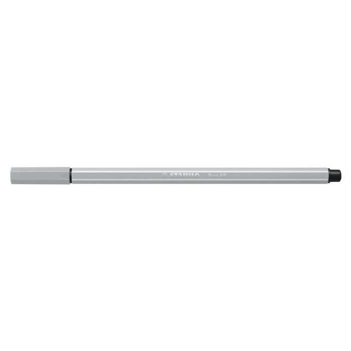 Viltstift STABILO Pen 68/94 medium lichtgrijs