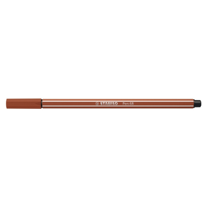 Viltstift STABILO Pen 68/38 medium roodkrijt