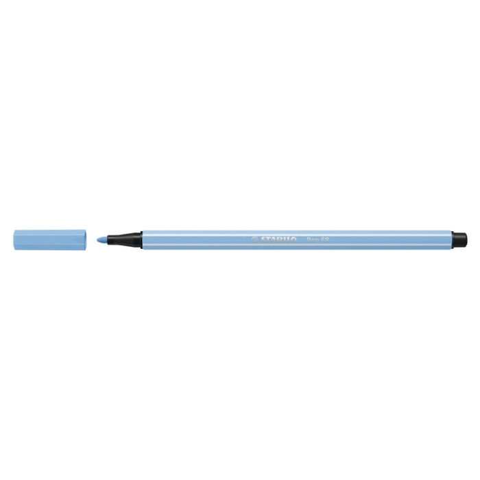 Viltstift STABILO Pen 68/11 medium ijsblauw