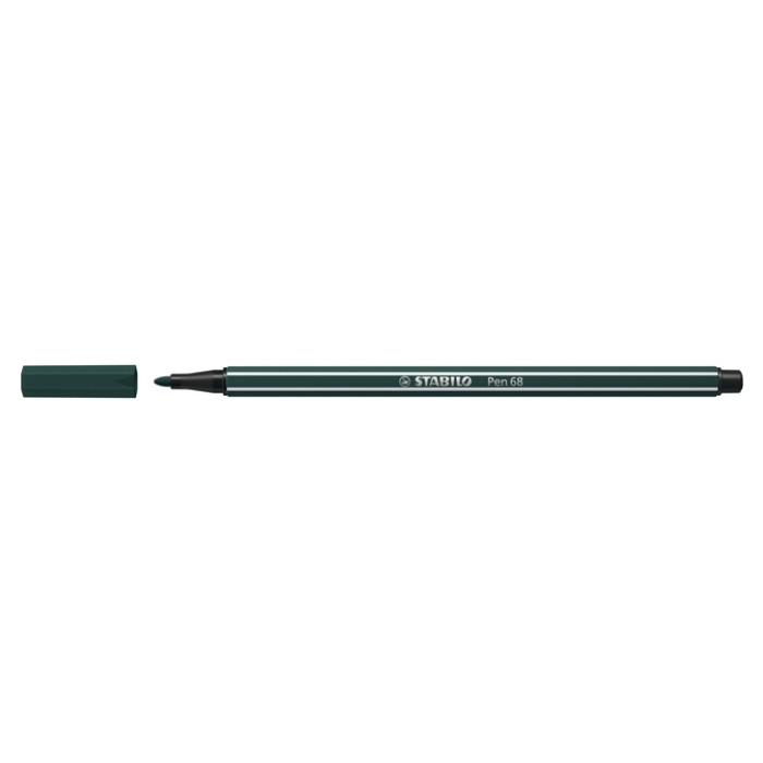 Viltstift STABILO Pen 68/63 medium aardegroen