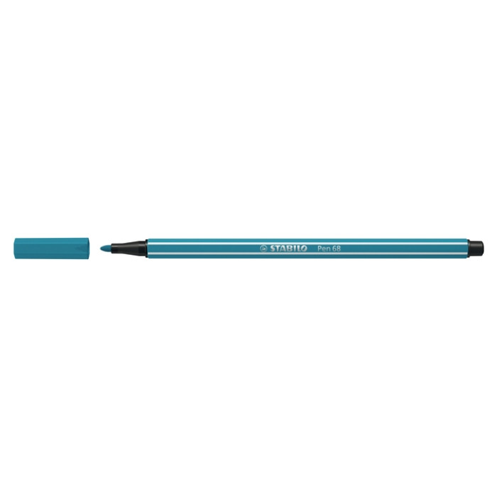 Viltstift STABILO Pen 68/31 medium lichtblauw