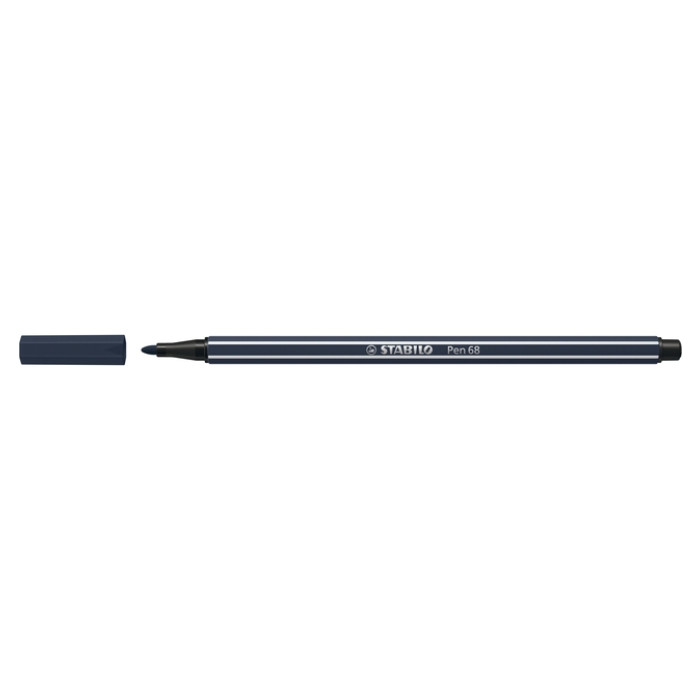 Viltstift STABILO Pen  68/98 medium paynesgrijs
