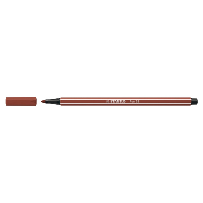 Viltstift STABILO Pen 68/75 medium sienna