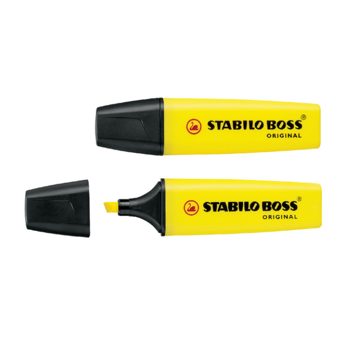 Markeerstift STABILO BOSS Original 70/24 geel