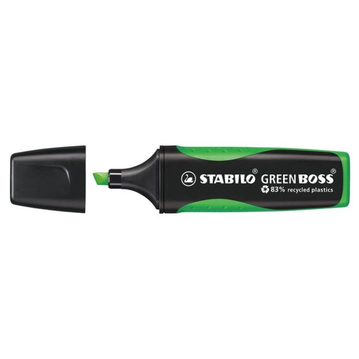 Markeerstift STABILO GREEN BOSS 6070/33 groen