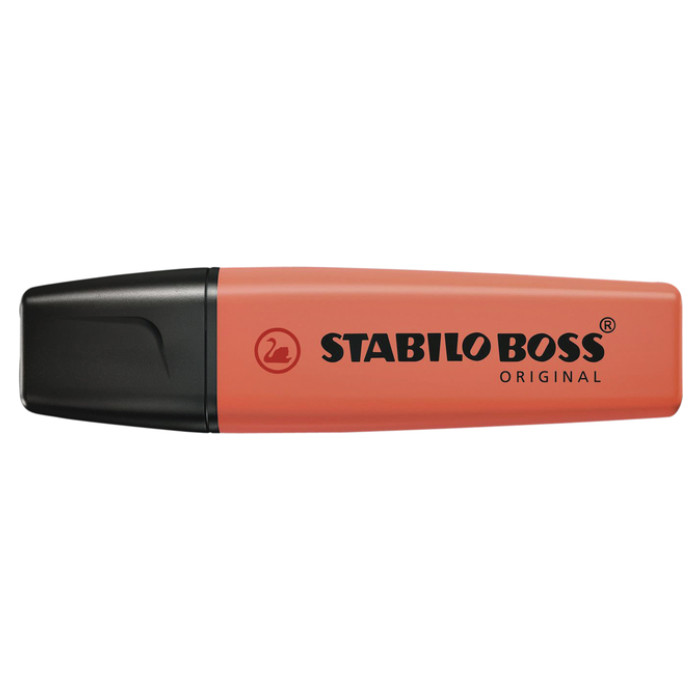 Markeerstift STABILO BOSS Original 70/140 pastel zacht koraalrood