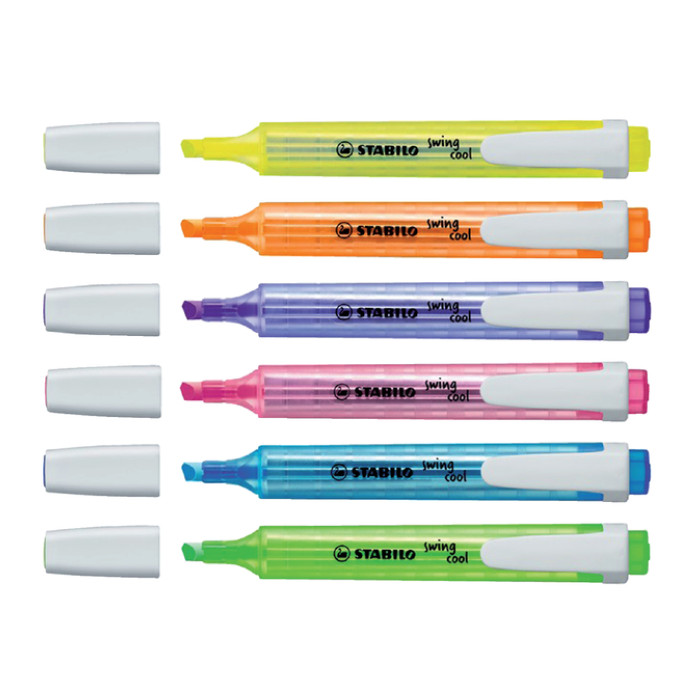 Markeerstift STABILO Swing cool 275/55 lavendel