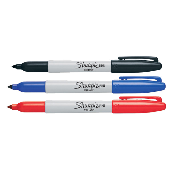 Viltstift Sharpie rond fijn blauw