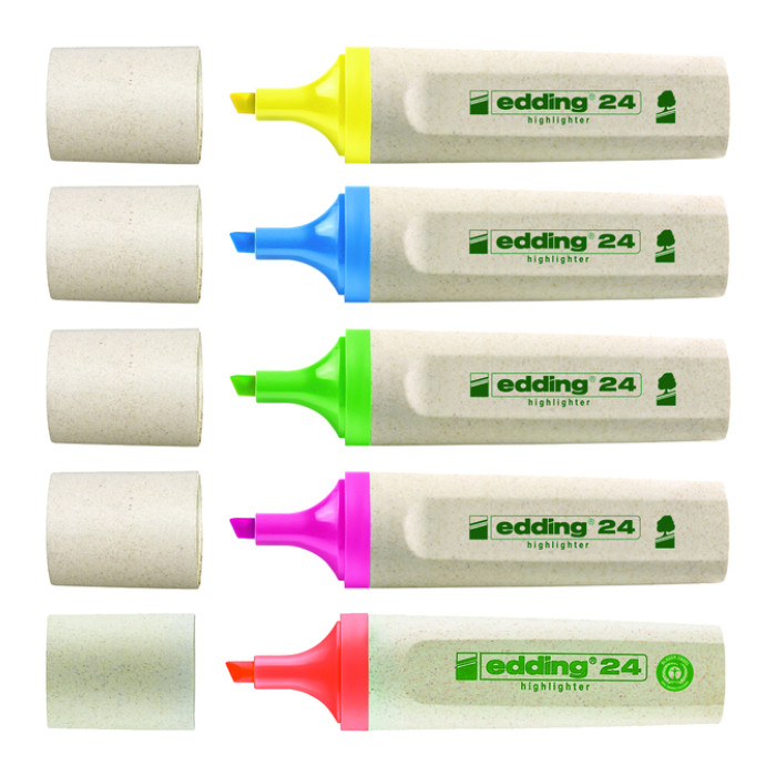Markeerstift edding 24 EcoLine geel