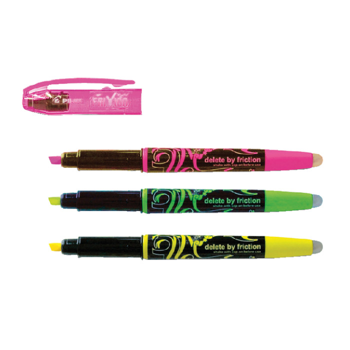Markeerstift PILOT friXion lichtgeel