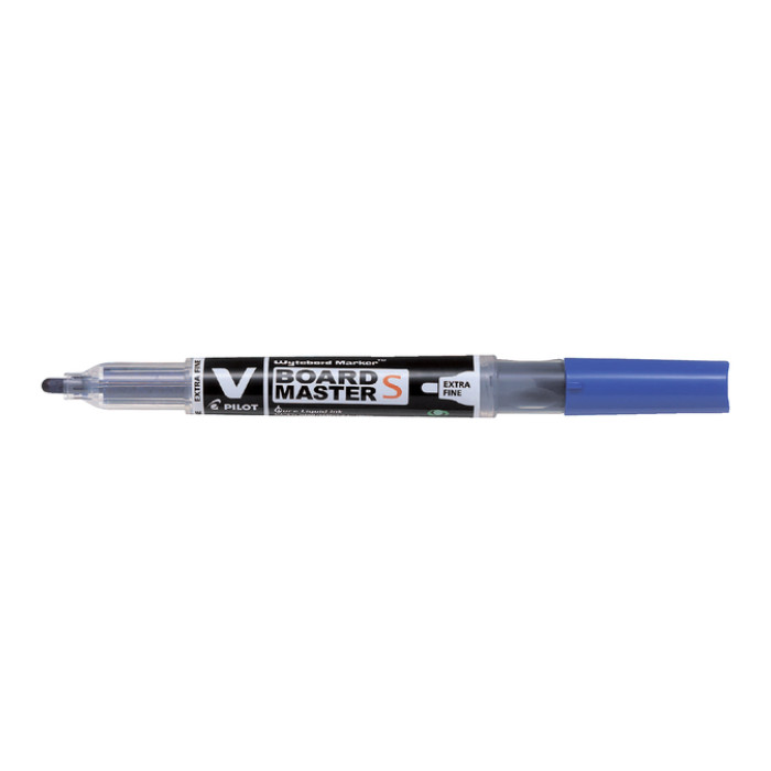 Whiteboardmarker Pilot rond extra fijn blauw