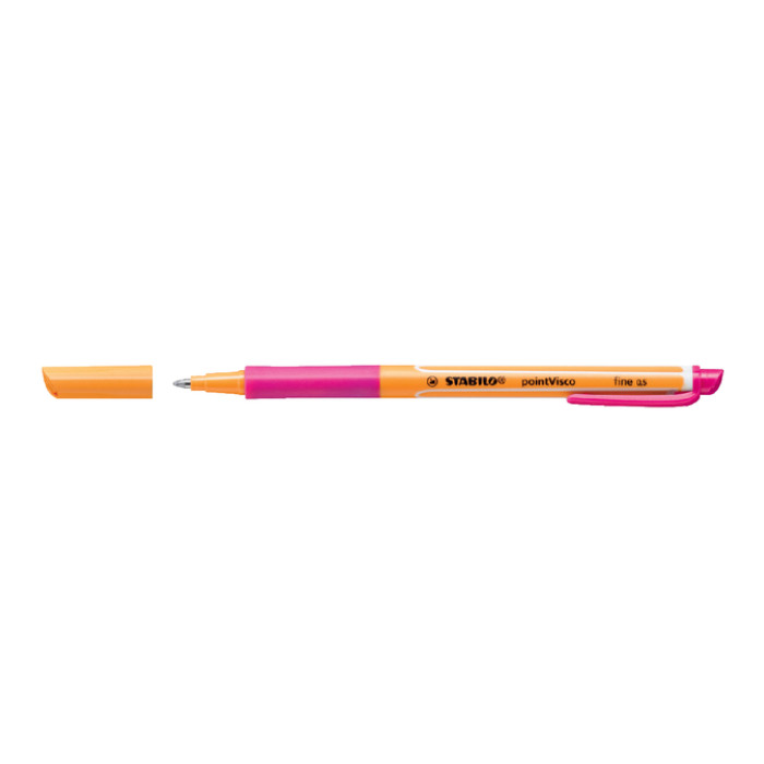 Rollerpen STABILO PointVisco 1099/56 fijn roze
