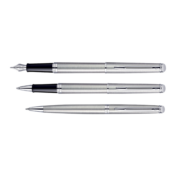 Rollerpen Waterman Hémisphère stainless steel CT fijn