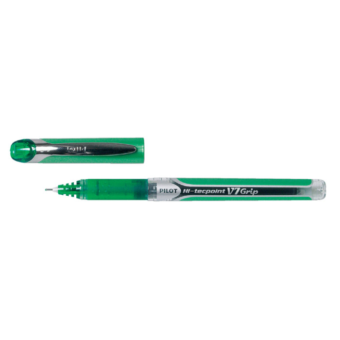 Rollerpen PILOT Hi-Tecpoint Grip V7 medium groen