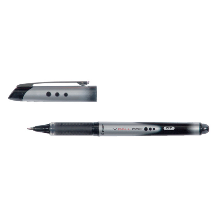 Rollerpen PILOT V-Ball Grip medium zwart