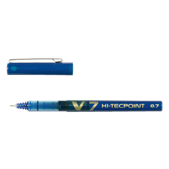 Rollerpen PILOT Hi-Tecpoint V7 medium blauw